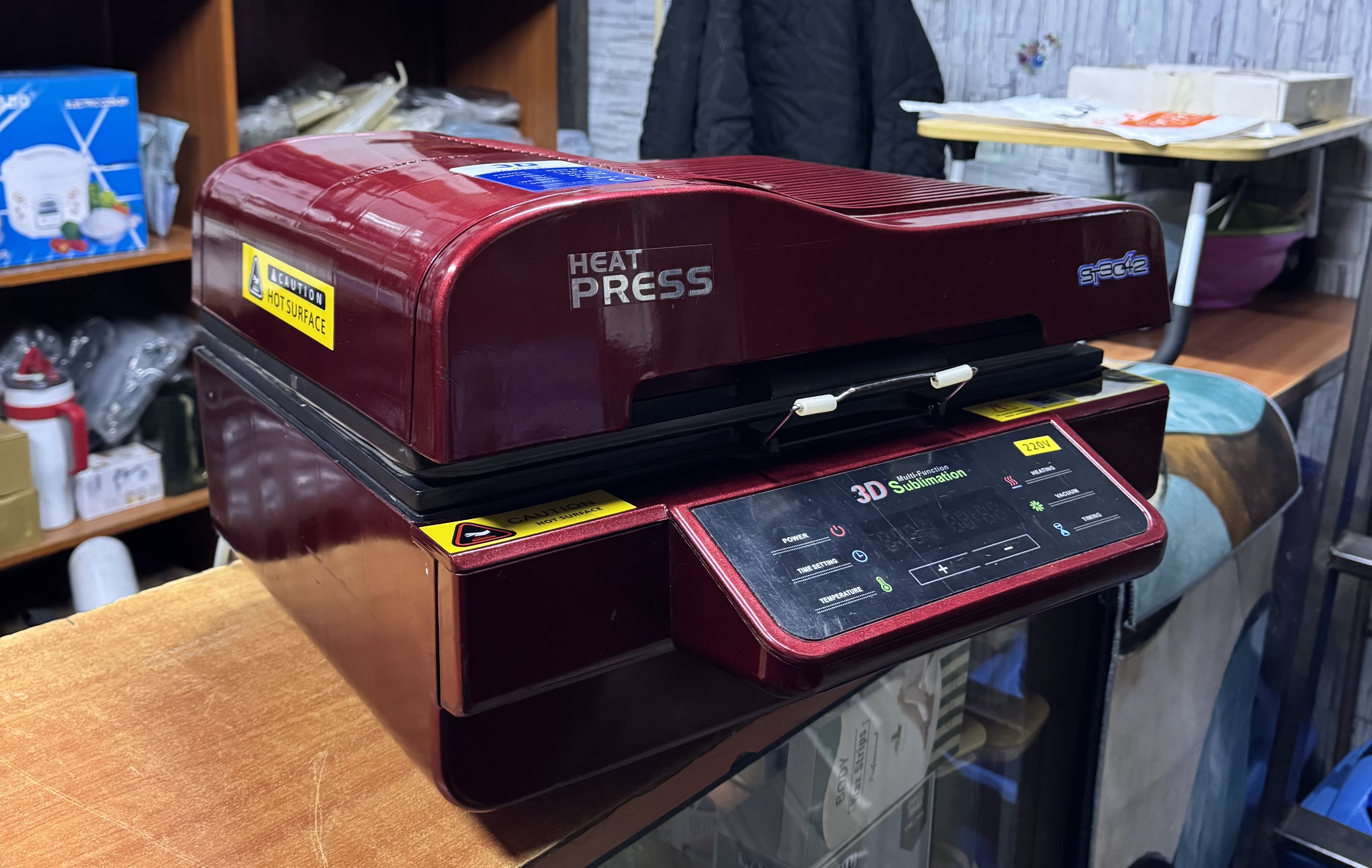 3D Sublimation vacuum heat press machine