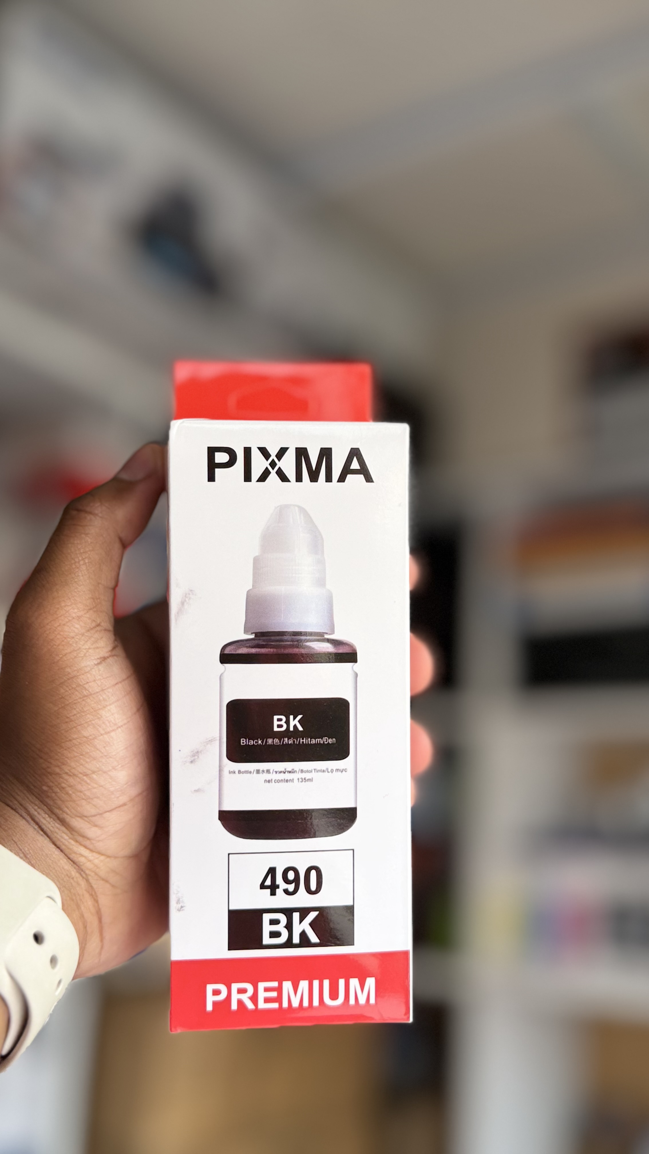 Black Generic or third-party compatible printer ink for Canon PIXMA