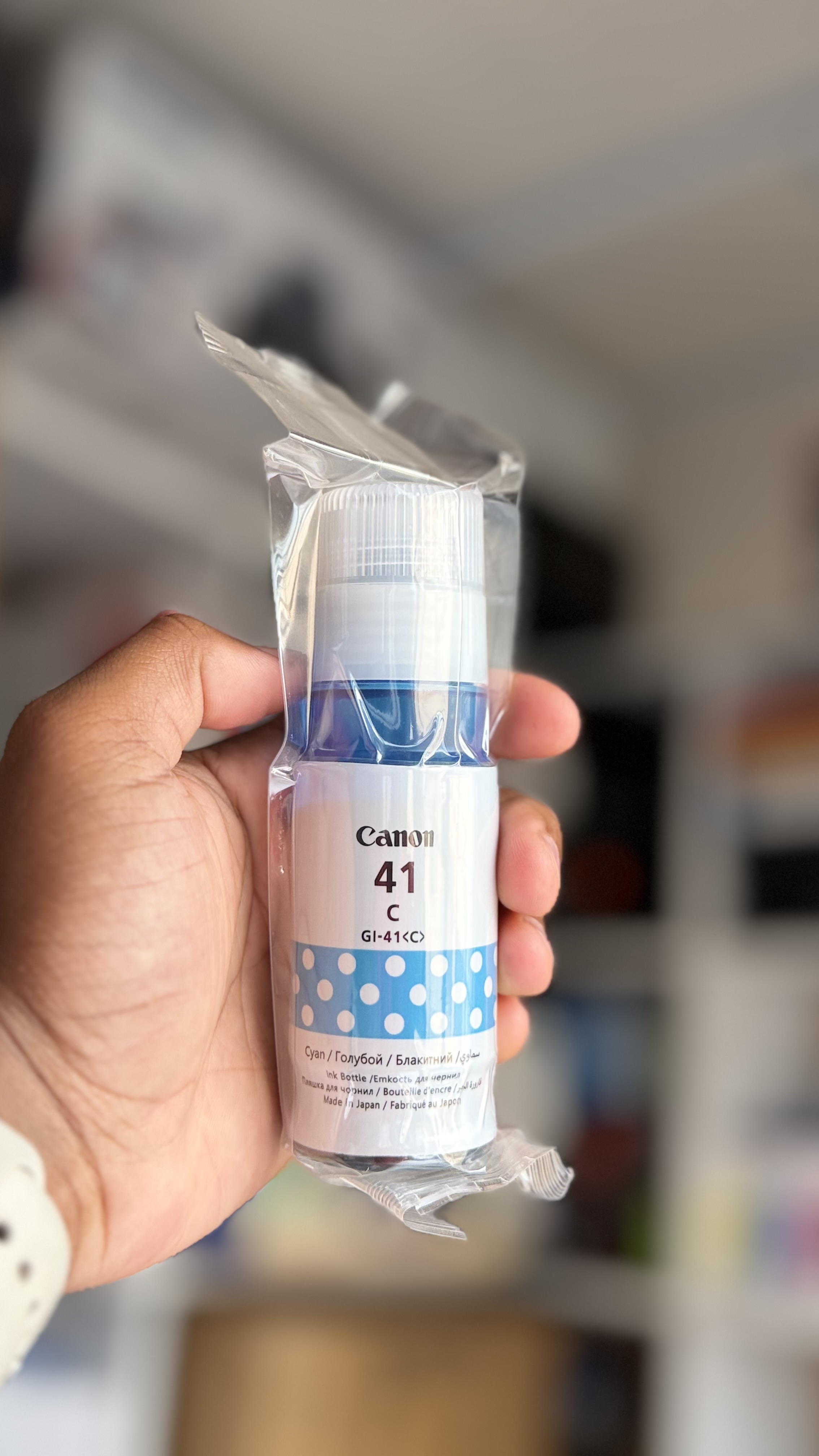 Canon Gi-41 Cyan Genuine Inks
