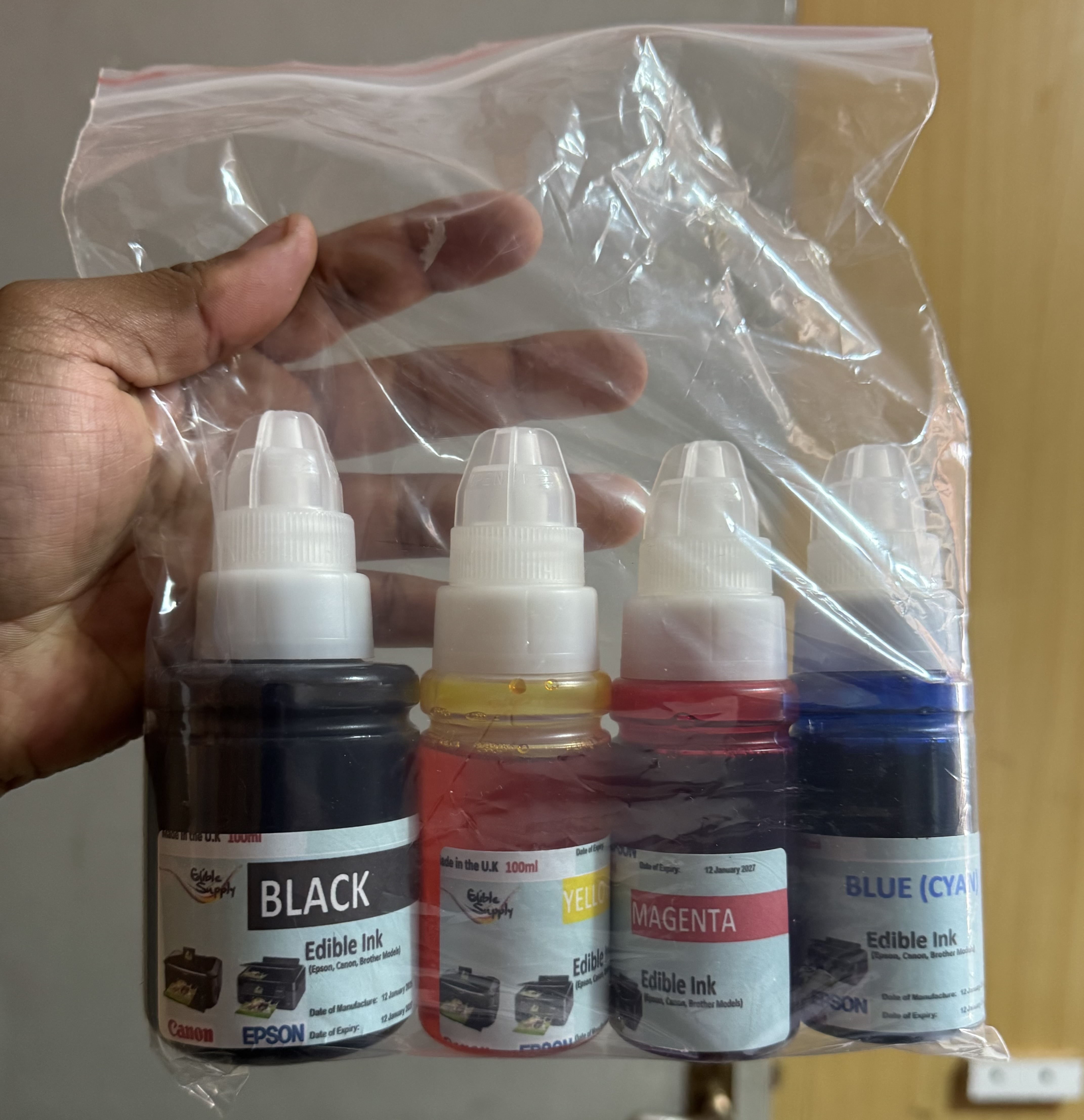 Edible inks