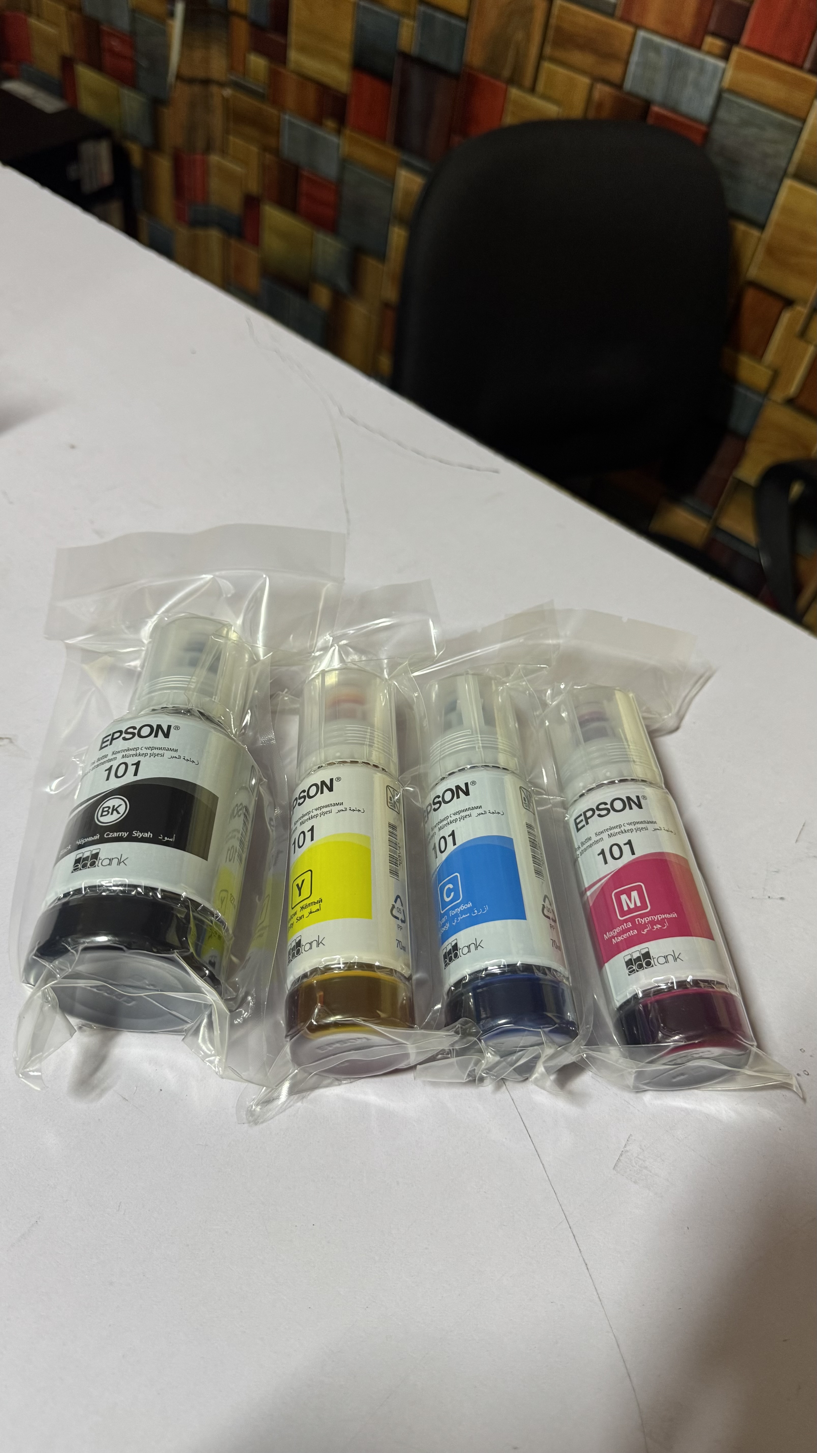 Epson 101 Genuine inks