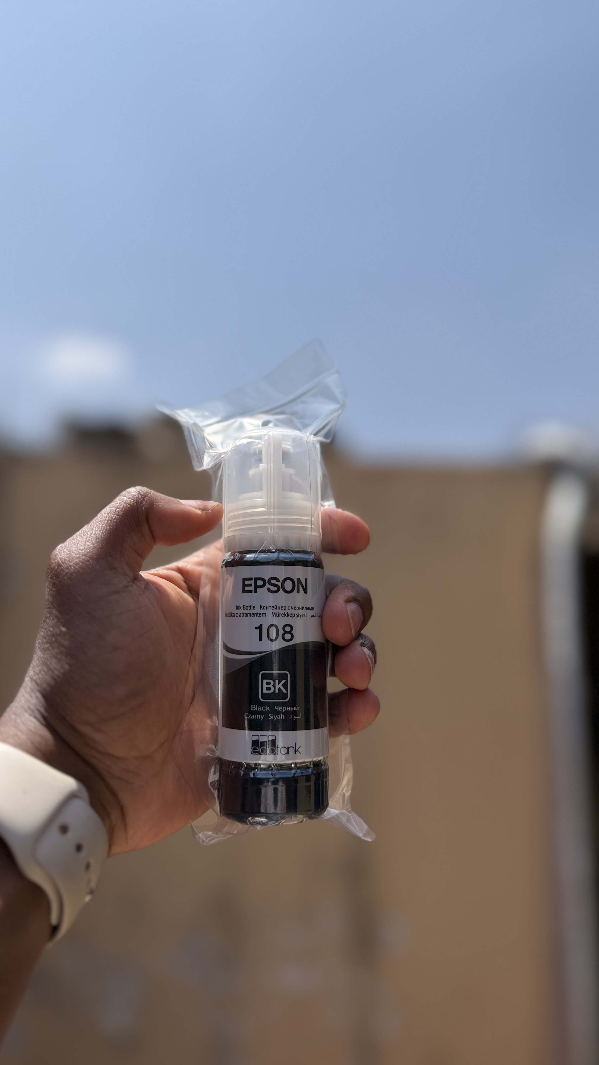 Epson 108 Black Original ink