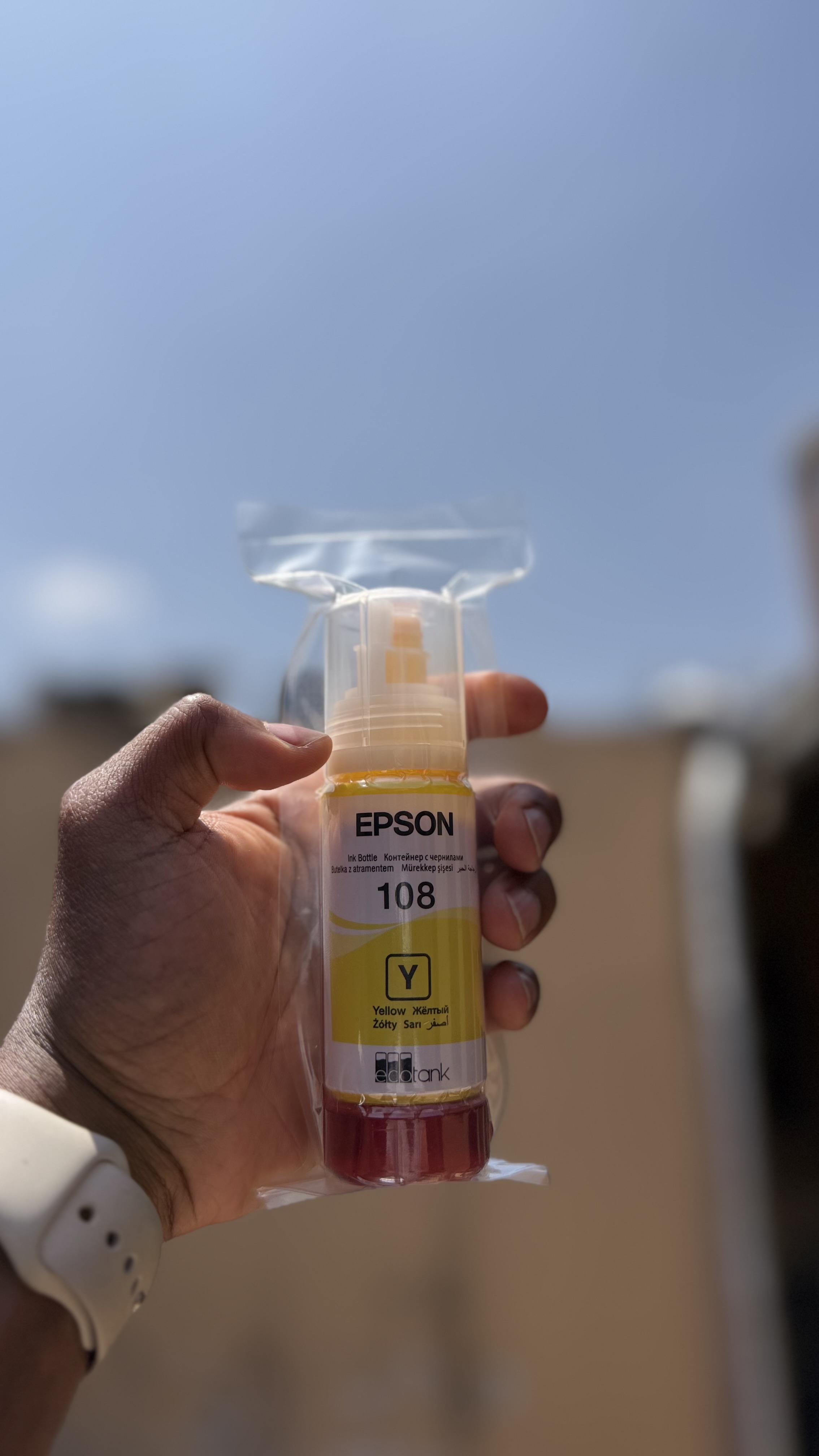 Epson 108 Yellow Original ink