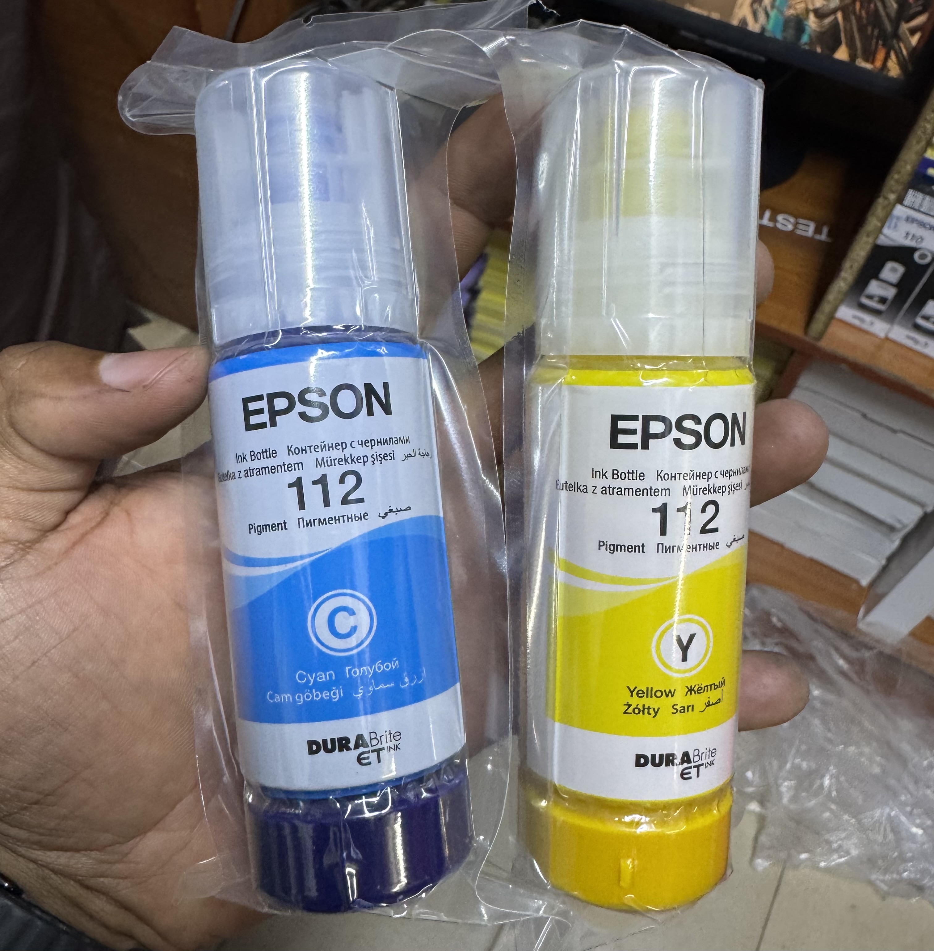 Epson 112 Genuine inks