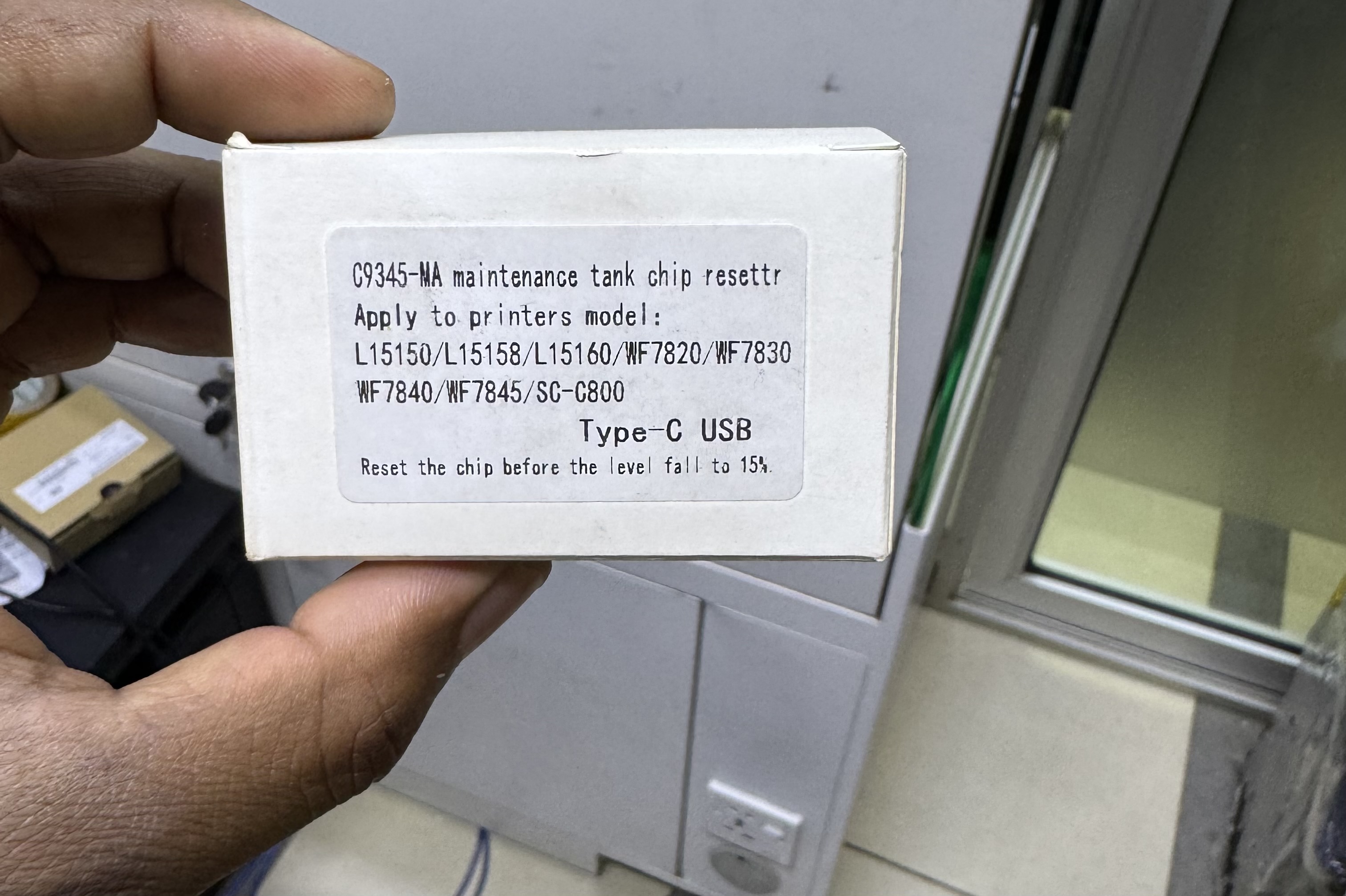 Epson C9345 Maintenance Box Chip Resetter