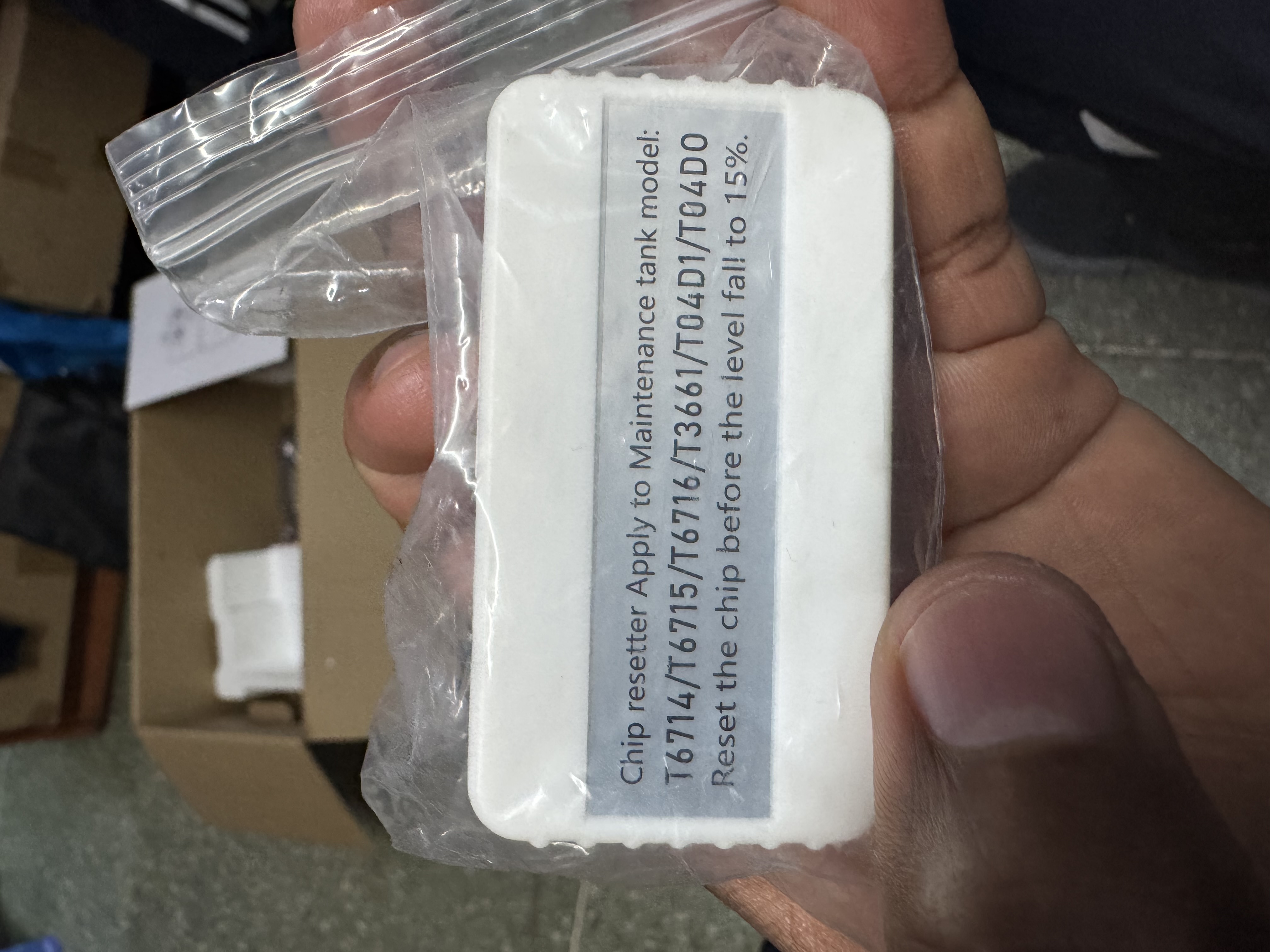 Epson Maintenance  Box Chip Resetter T6714,T6715,T6716,T3661,T3661,T04D1,T04D0