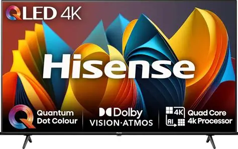 Hisense 43 inch QLED Smart 4k UHD Frameless Q6