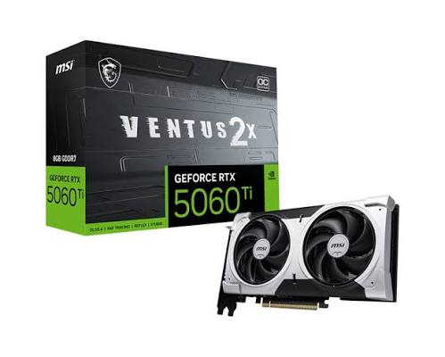 MSI Graphics GeForce RTX5060 Ti 8G Ventus 2X OC Plus