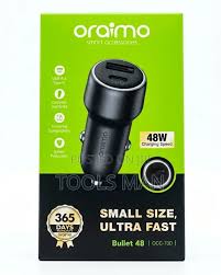 Oraimo Bullet 48 48W Car Charger