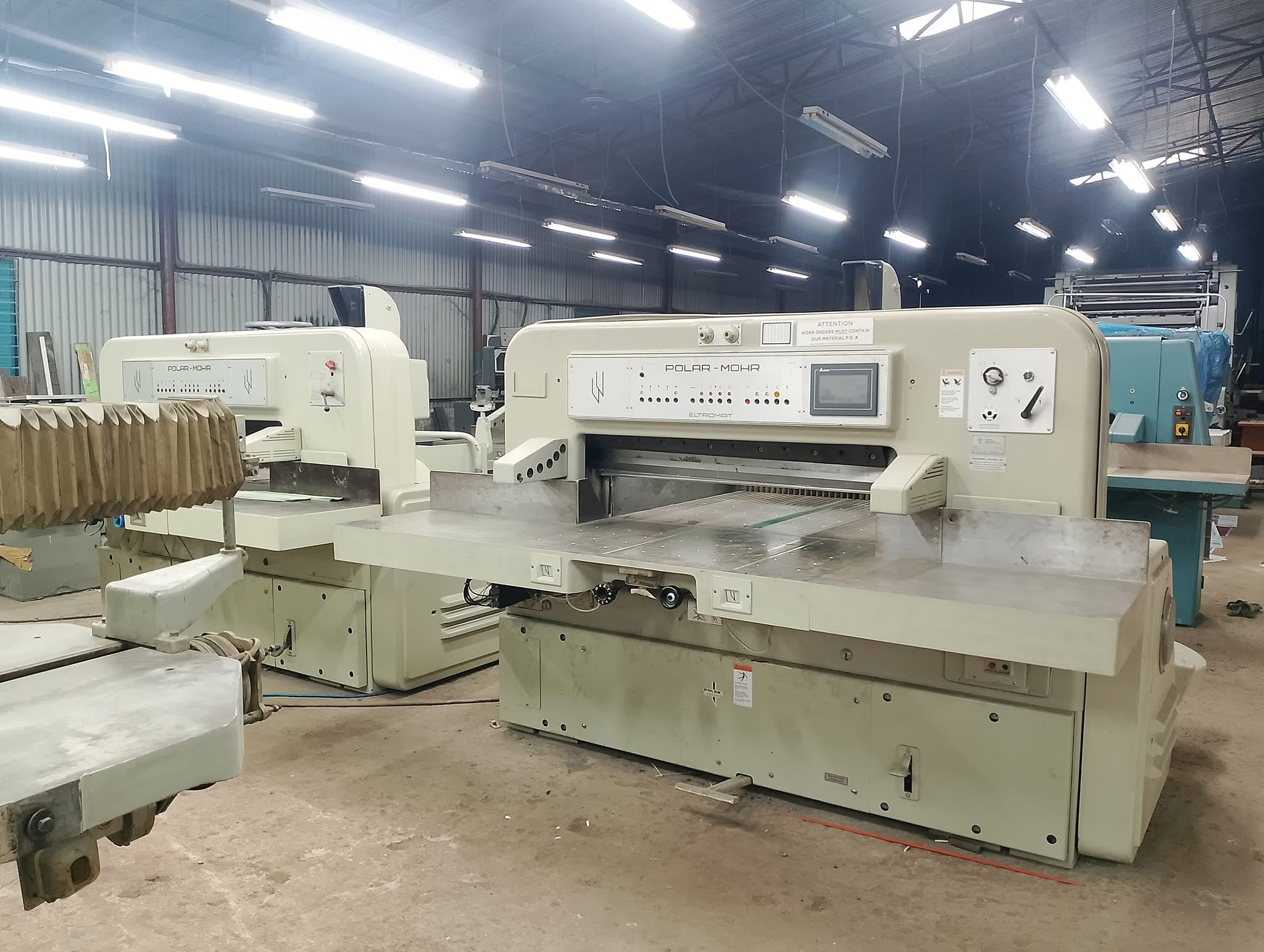 Polar 115 Industrial High Speed Guillotine Paper Cutting Machine