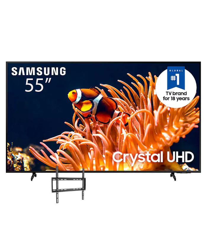 Samsung 55 Inch Crystal UHD 4K HDR TV 55DU8000