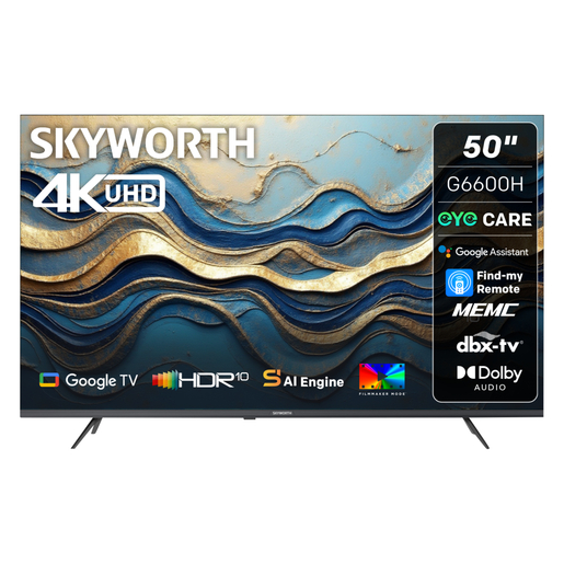 Skyworth 50 Inch 4K Ultra HD Frameless TV