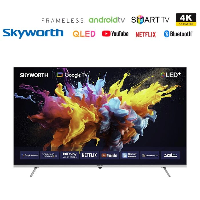 Skyworth 55 inch QLED Smart Google UHD 4K TV (55Q6500G)