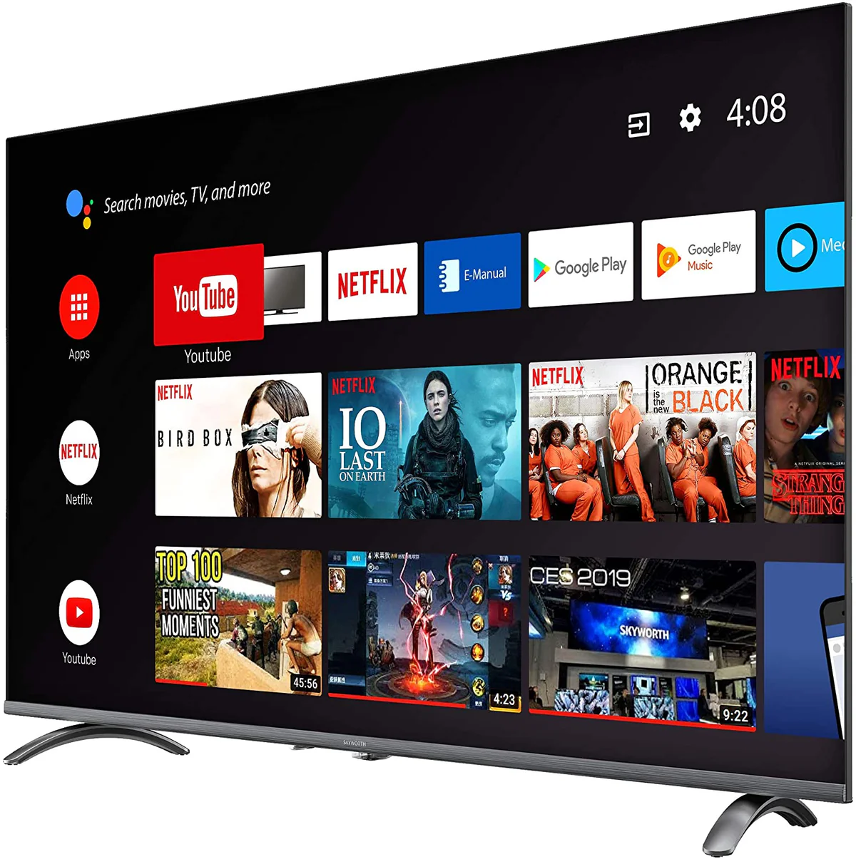 Skyworth 65 Inch 4K UHD Smart Google TV