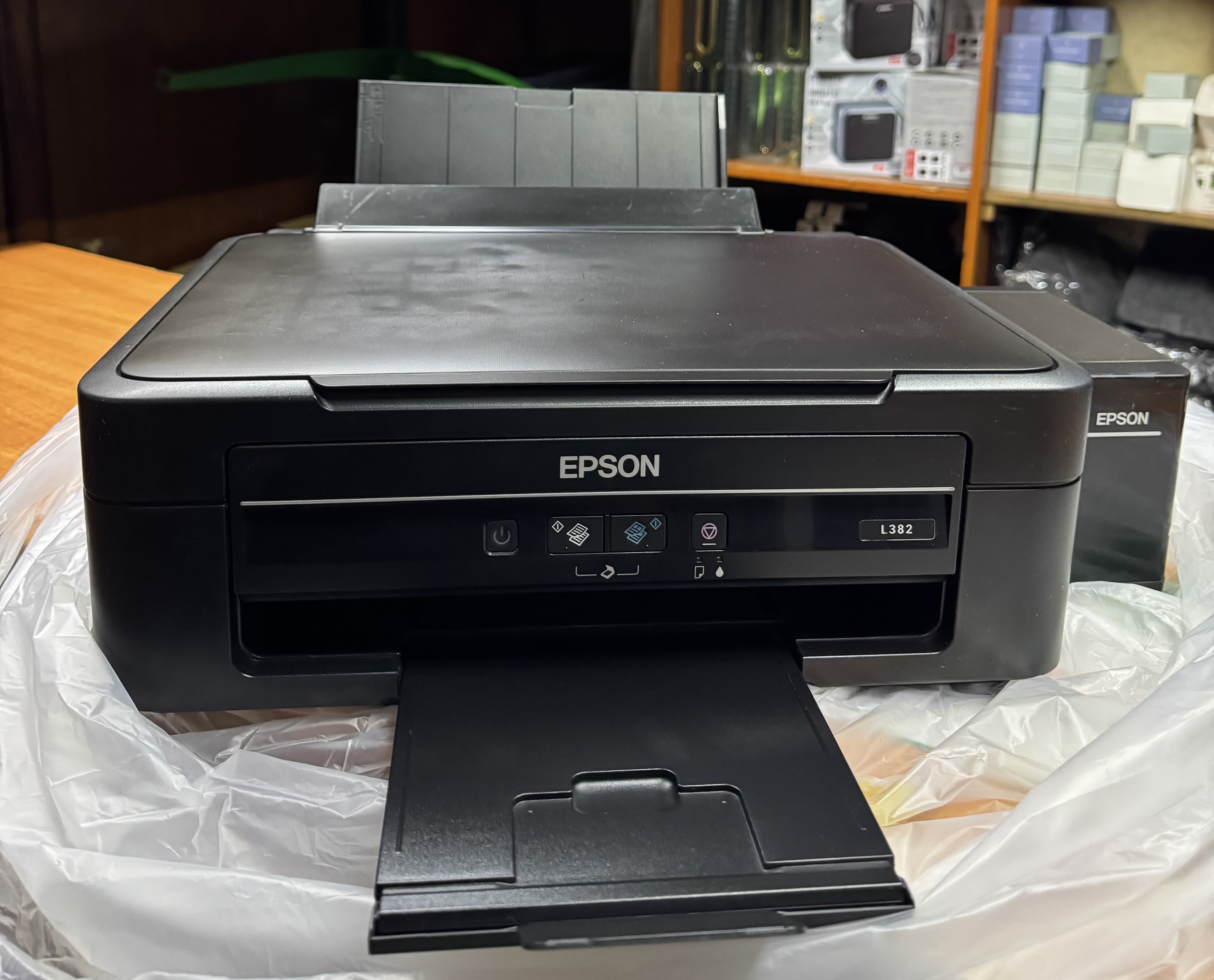 Slightly used Epson L382 Edible Printer