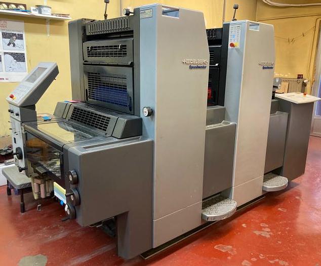 Sm 52-2 Two Color Speedmaster Heidelberg Offset Printing Press Machine