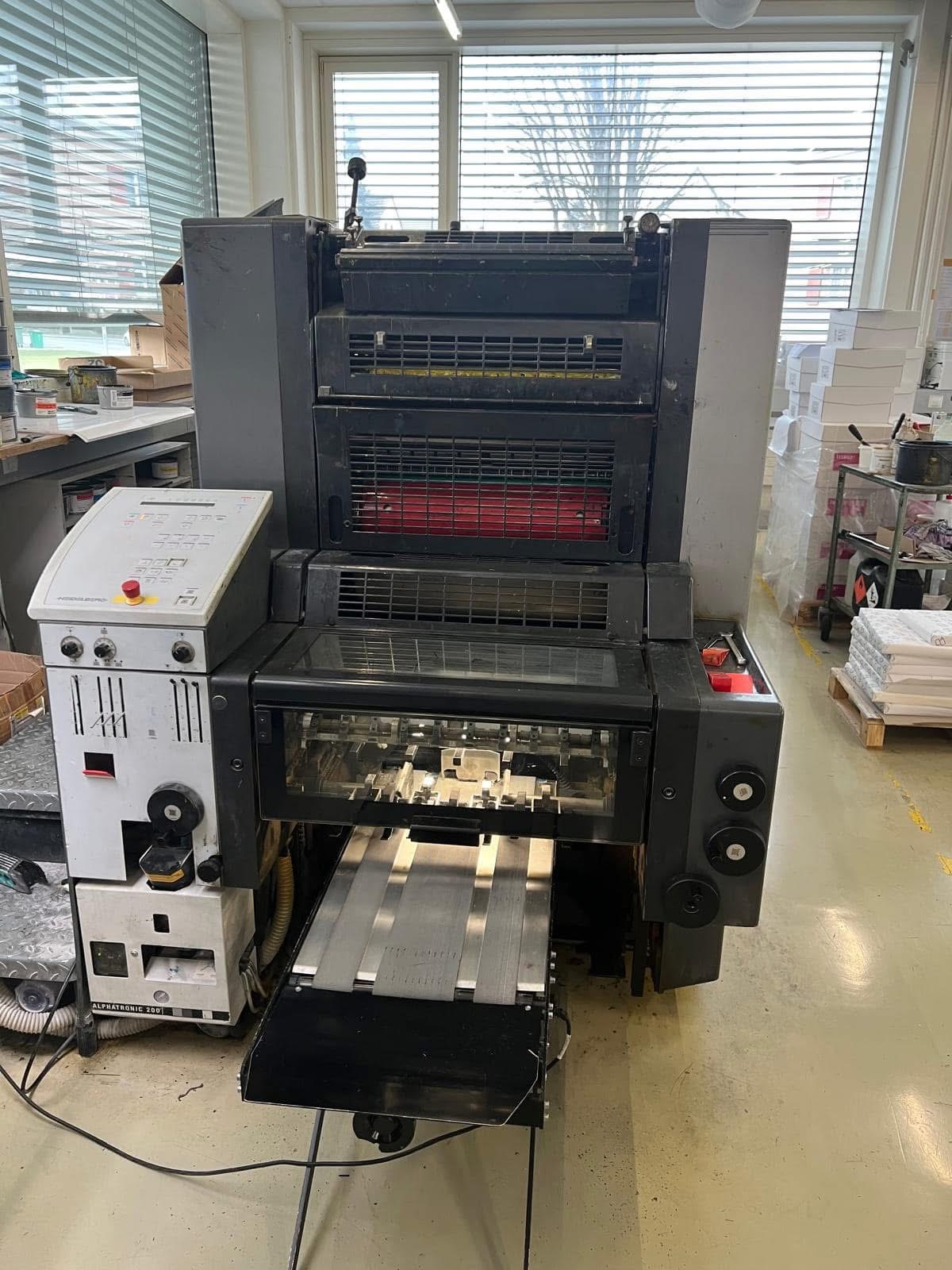 Sm 52-4 Ex German Speedmaster Heidelberg Offset Printing Press machine