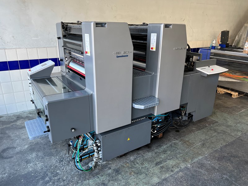 SM 74-2 Two Color Ex German Speedmaster Heidelberg Offset Printing Press Machine