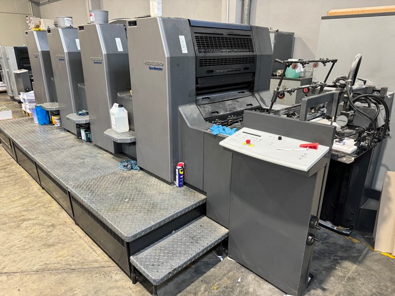 Sm 74-4 Ex German Speedmaster Heidelberg offset printing press machine