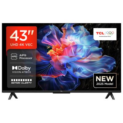 TCL 43 Inch V6D 4K HDR Smart Google TV