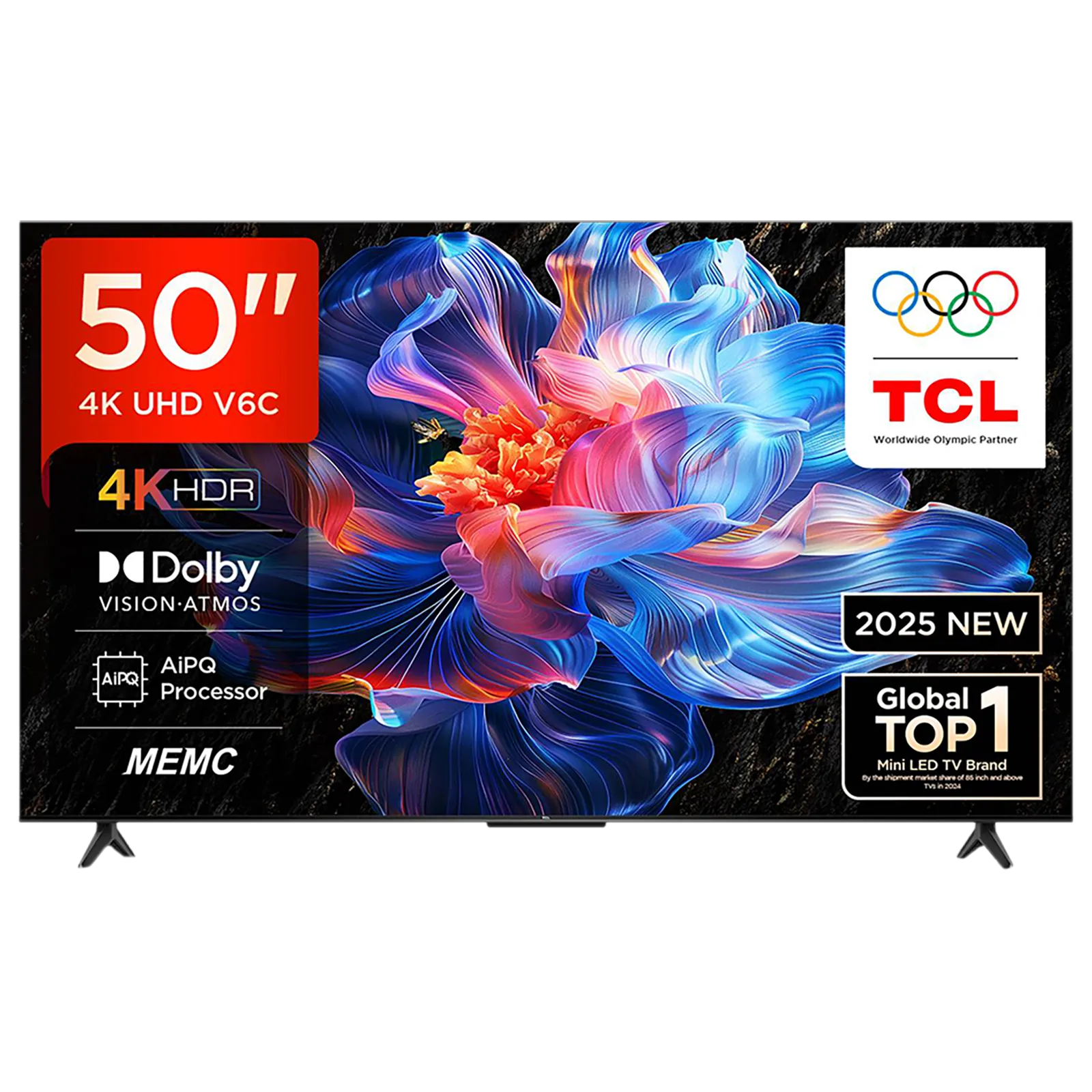 TCL 50 inch 50V6C HDR 4K Google Smart TV