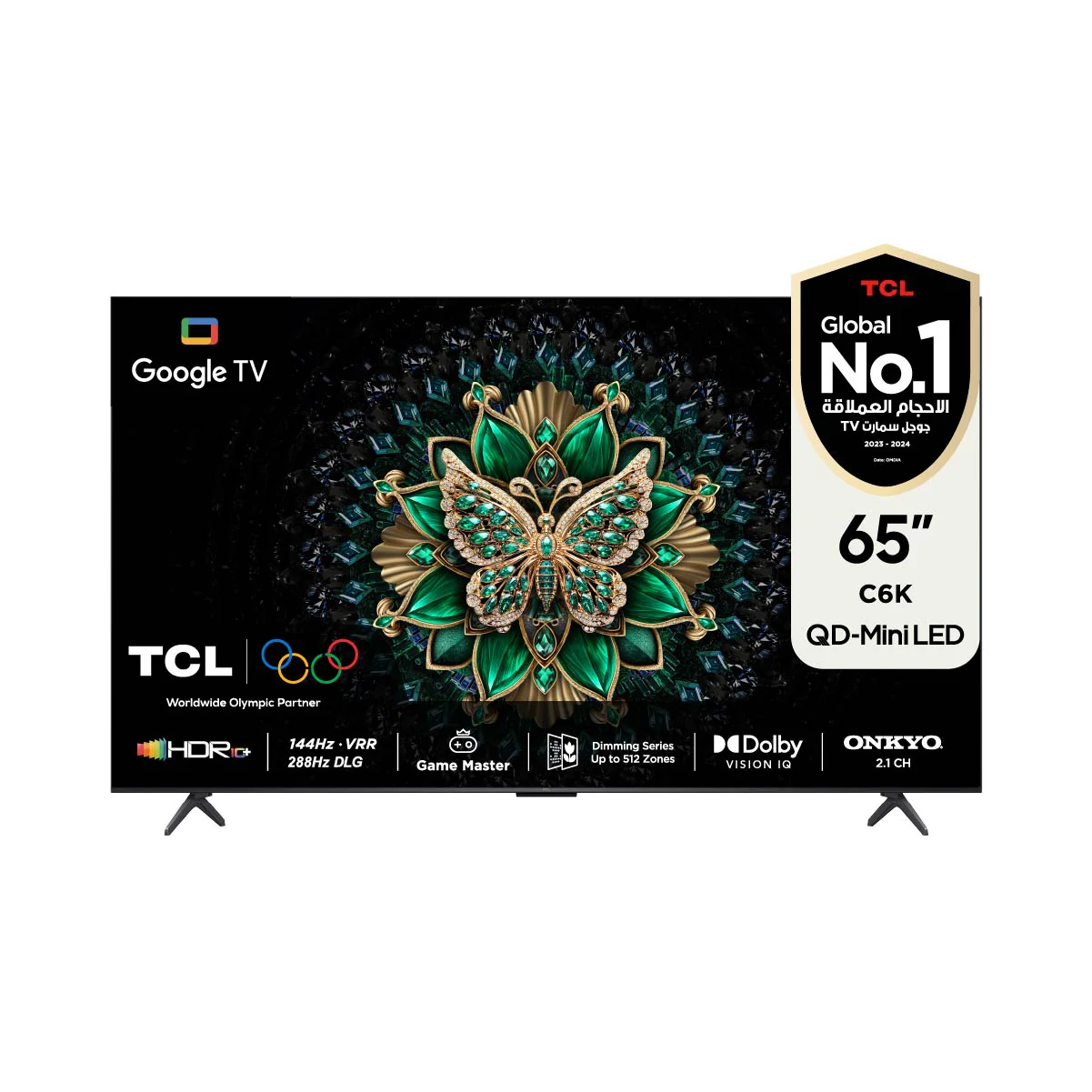 TCL 65 Inch C6K Premium QD-MiniLED TV