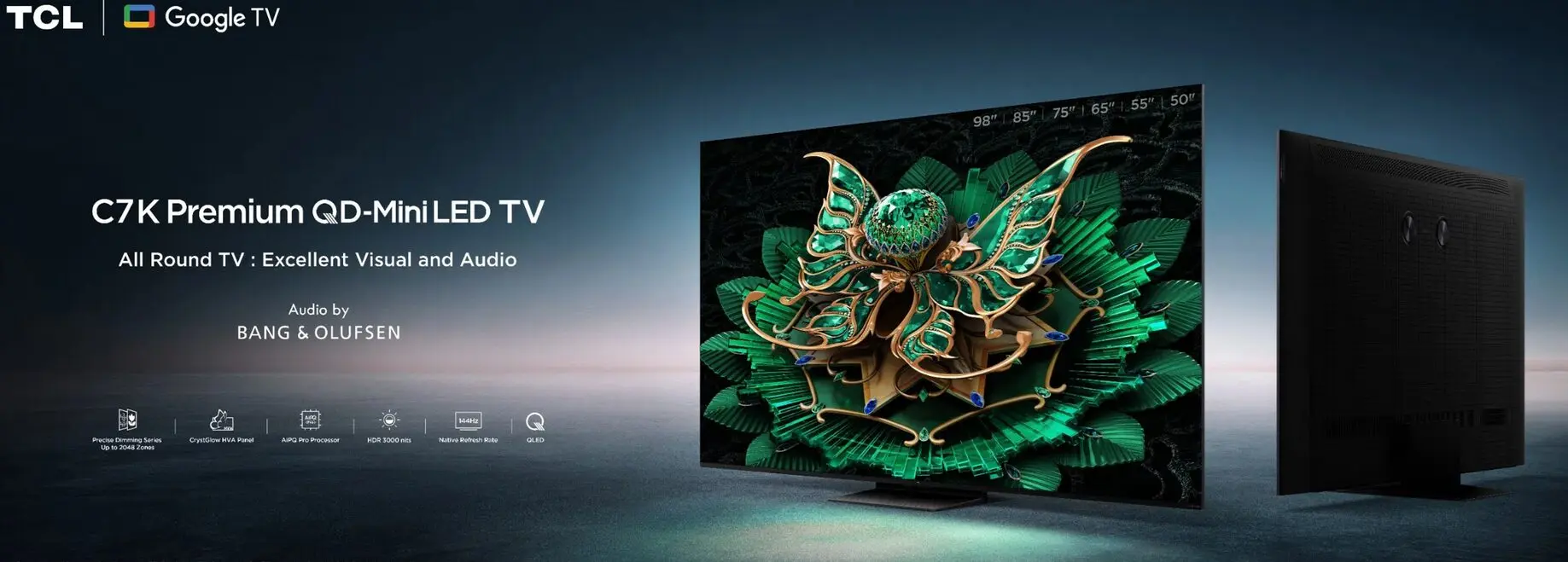 TCL 65C7K 65 Inch QD-MiniLED TV