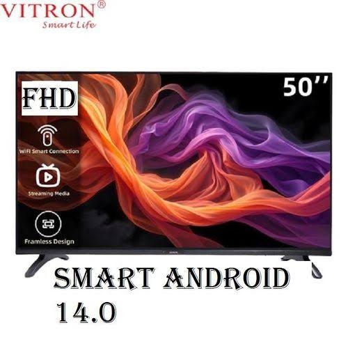 Vitron 50 Inch Qled Frameless Smart  Android TV