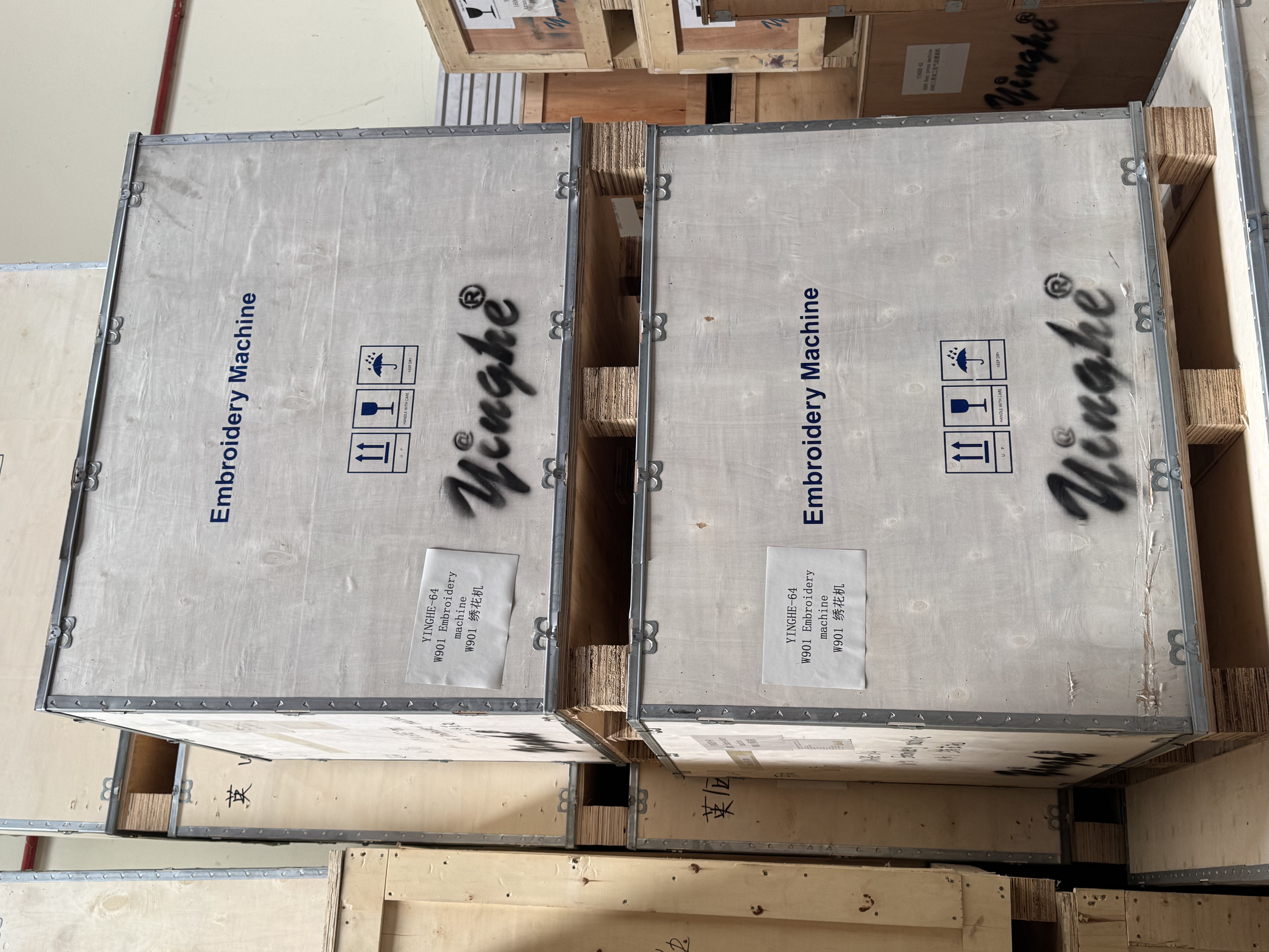 Yinghe 1 Head 12 Needles Embroidery Machine