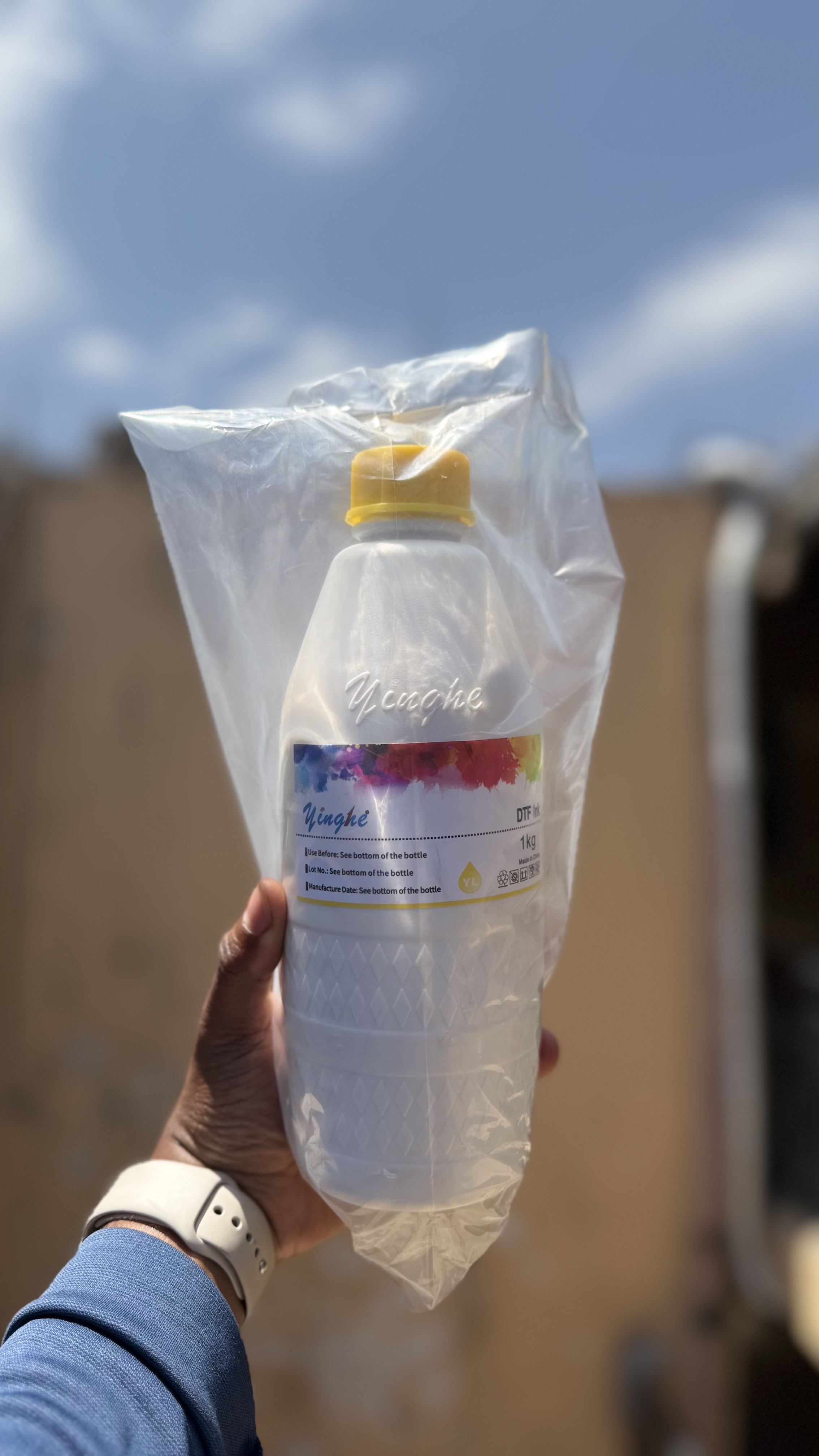 Yinghe 1 Litre Yellow Ink