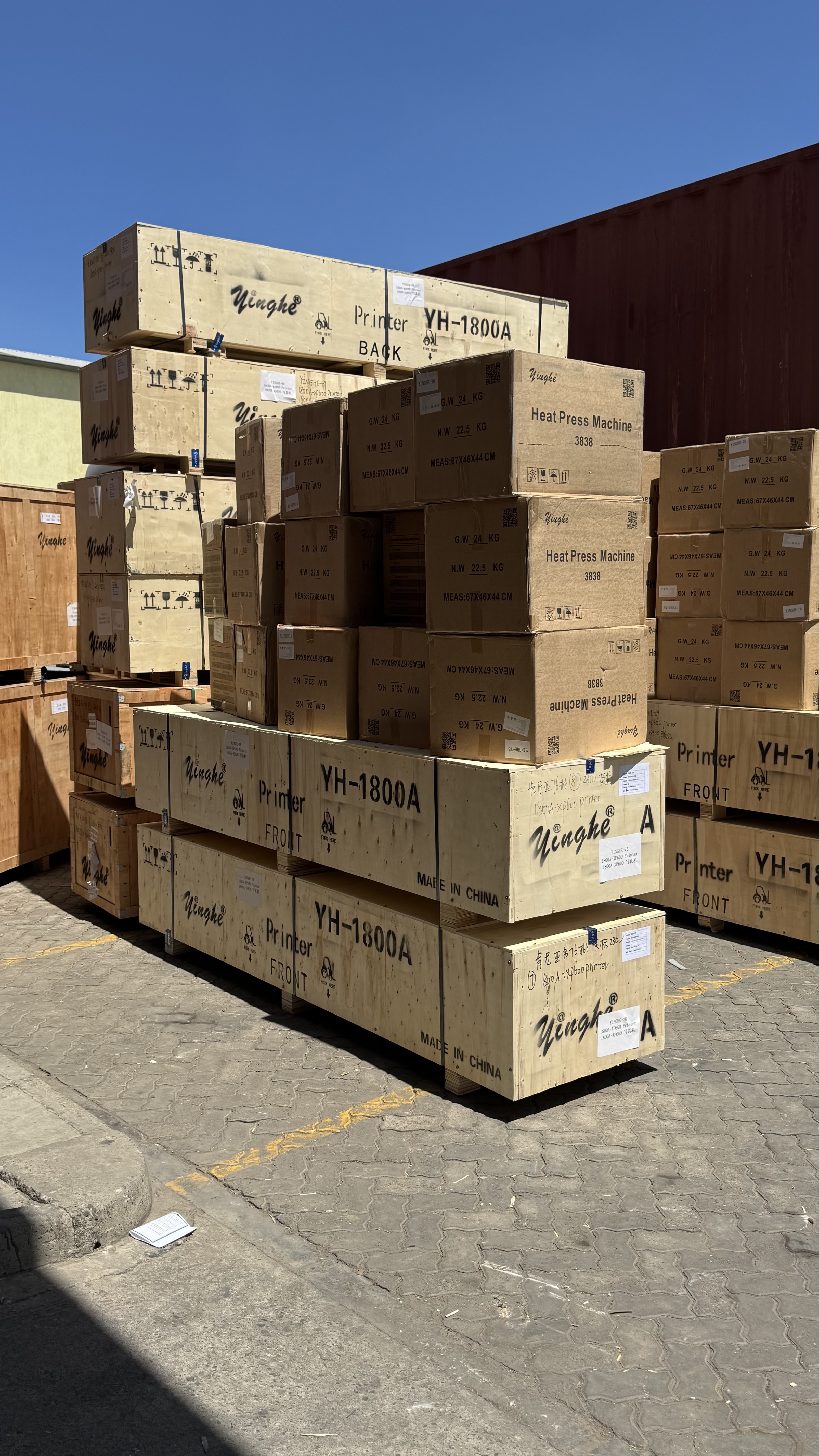 yinghe 1.8m sublimation Large format printer with Epson i3200 Head