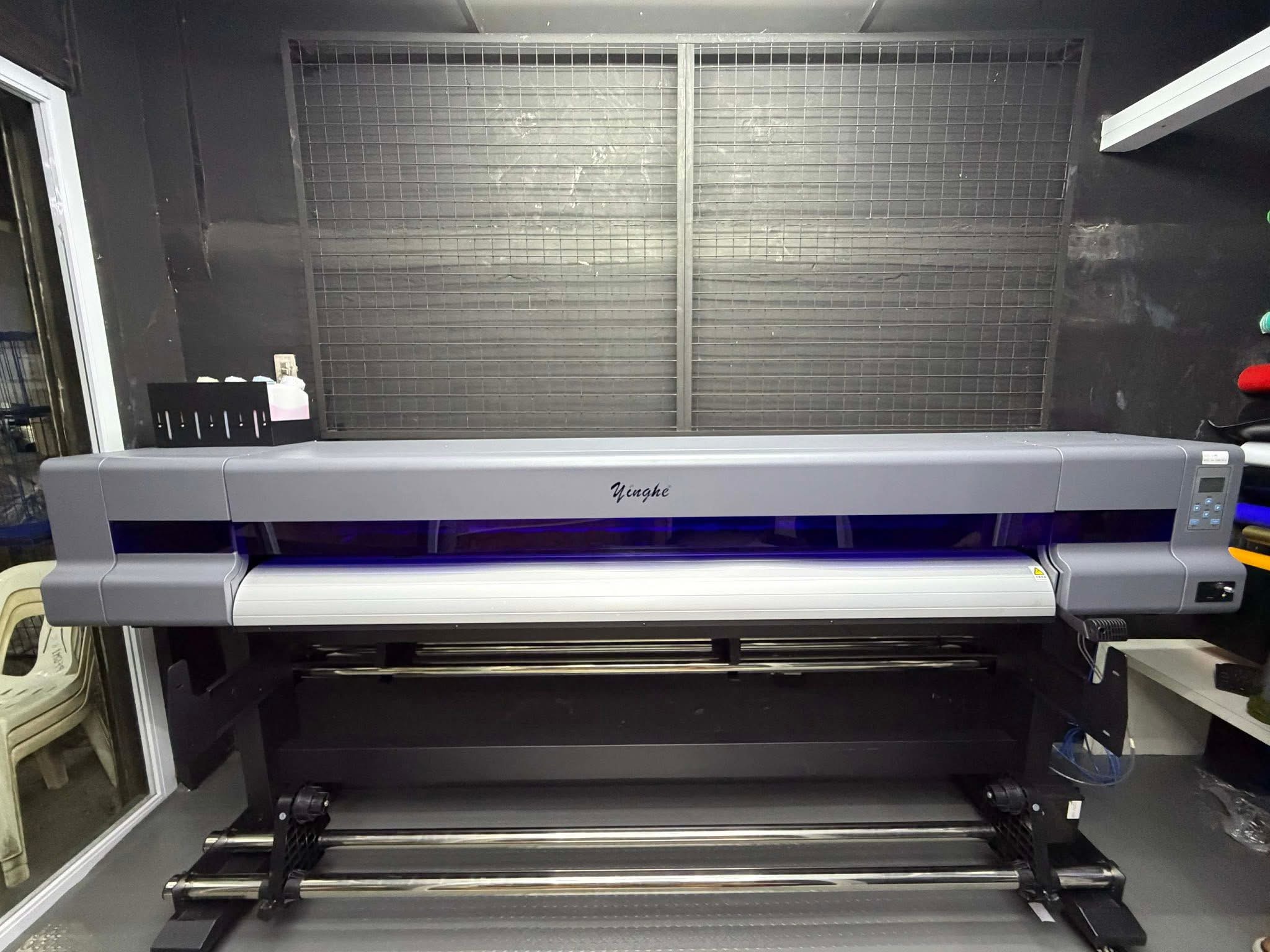 Yinghe 1.9m Eco-Solvent/Sublimation Large Format Printer Single Epson i3200