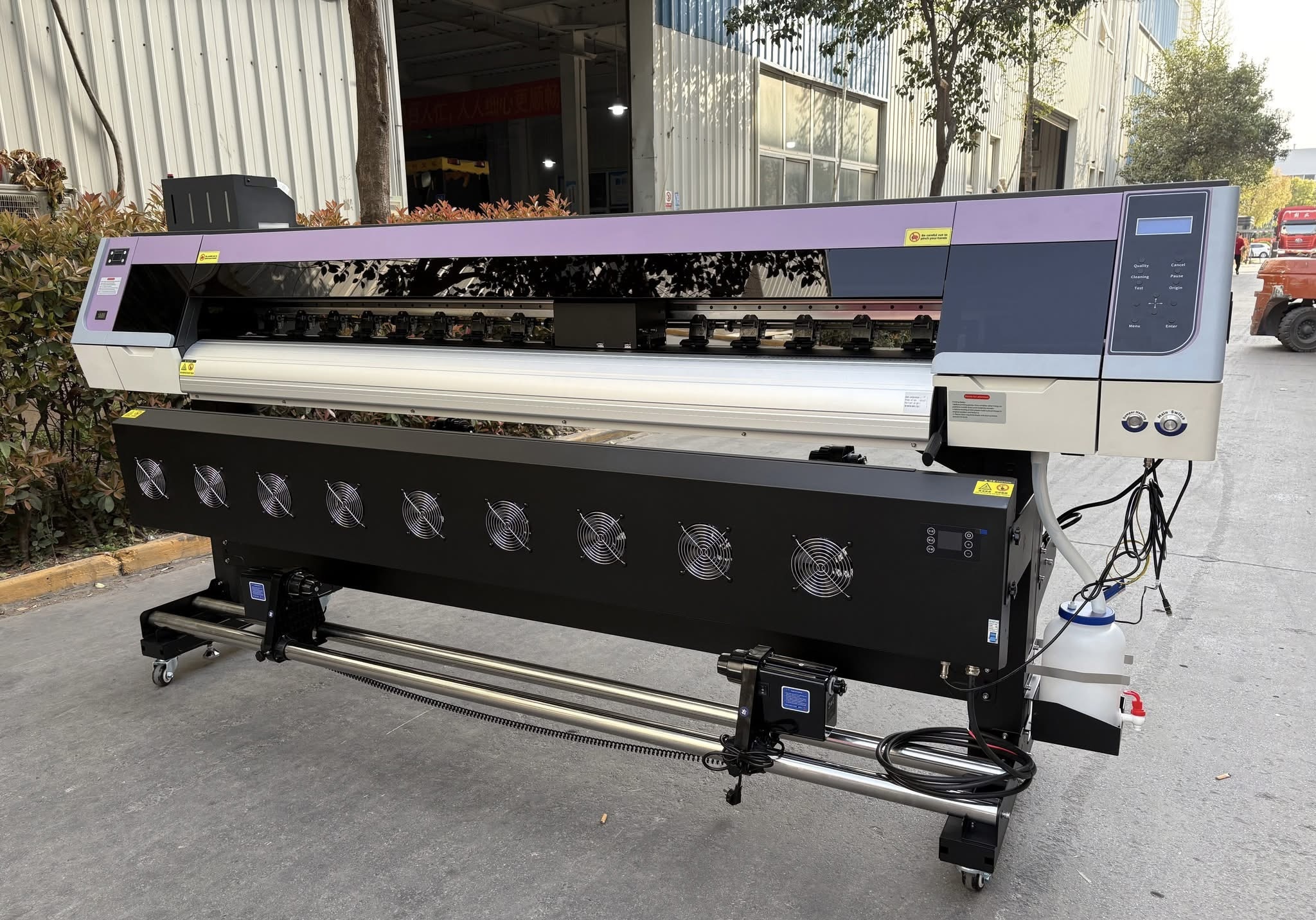 yinghe 2m Eco-solvent Large format printer with Dual Epson i3200 Heads
