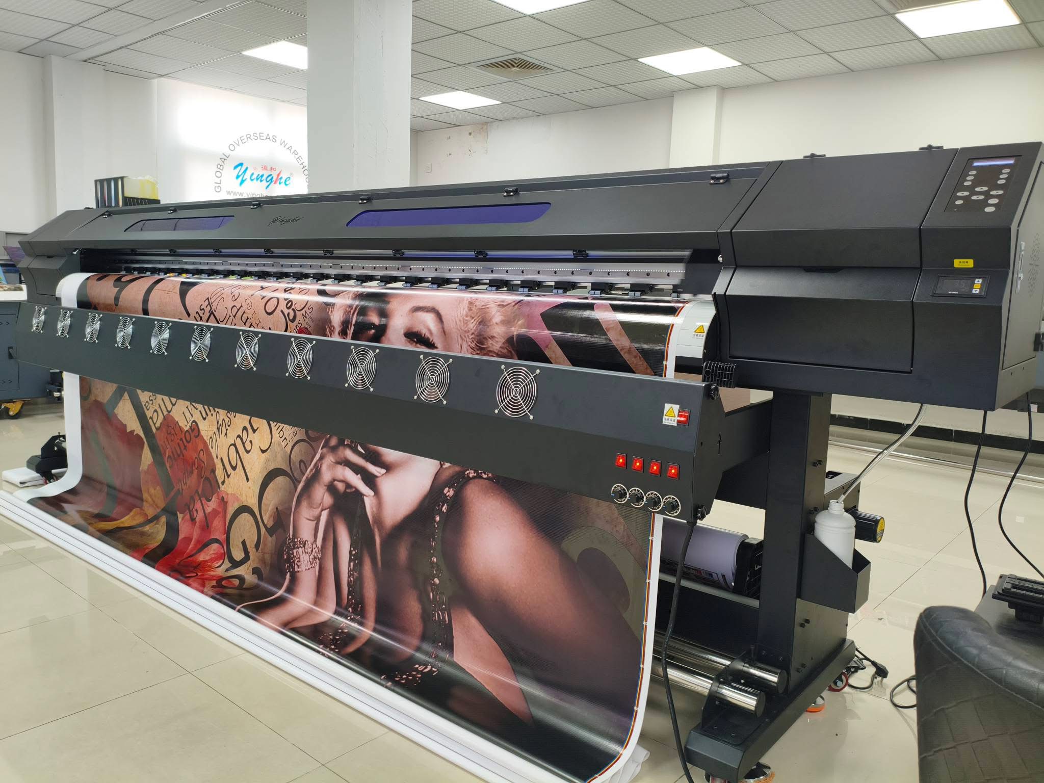 Yinghe 3.2m Dual Epson i3200 Head Sublimation Printer