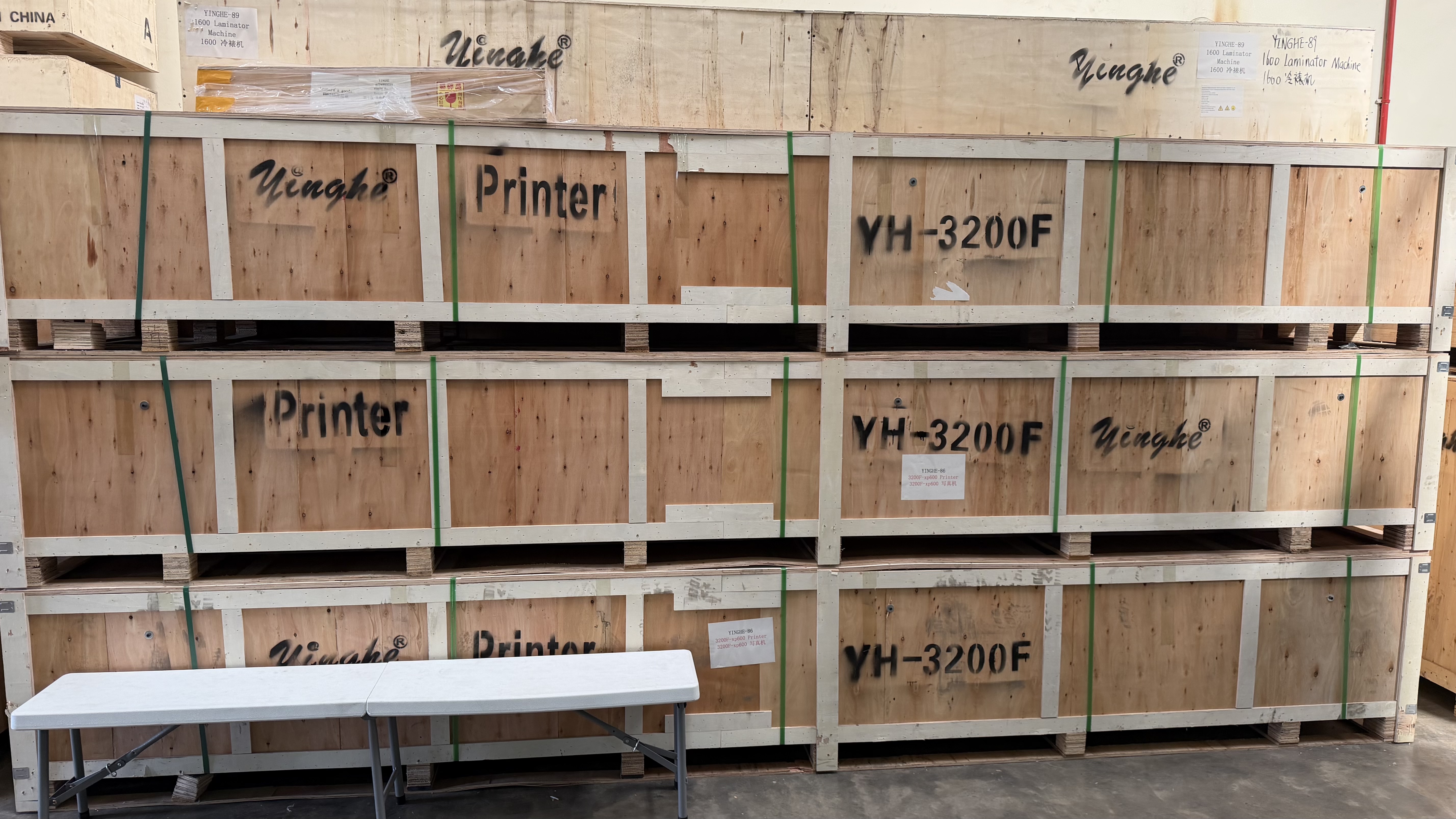 Yinghe 3.2m Dual Epson i3200 Head Sublimation Printer