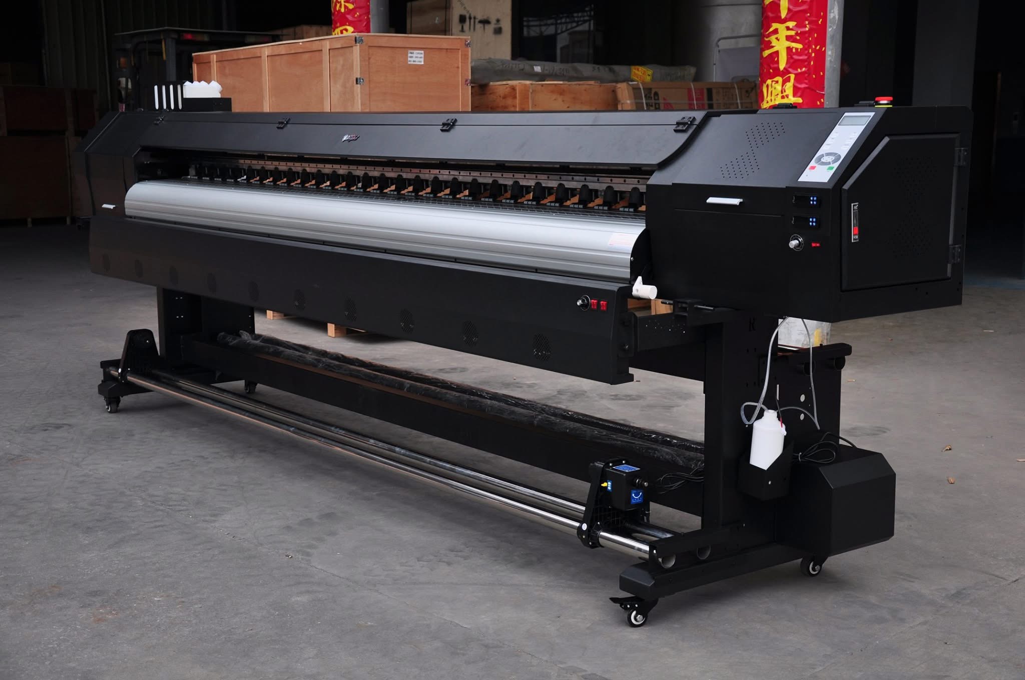 Yinghe 3.2m Eco-Solvent Large Format Printer with Double Xp600 Printer Head