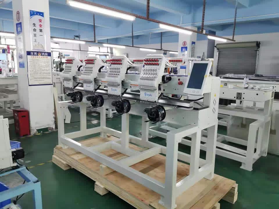 Yinghe 4 Heads 12 Needles Embroidery machine