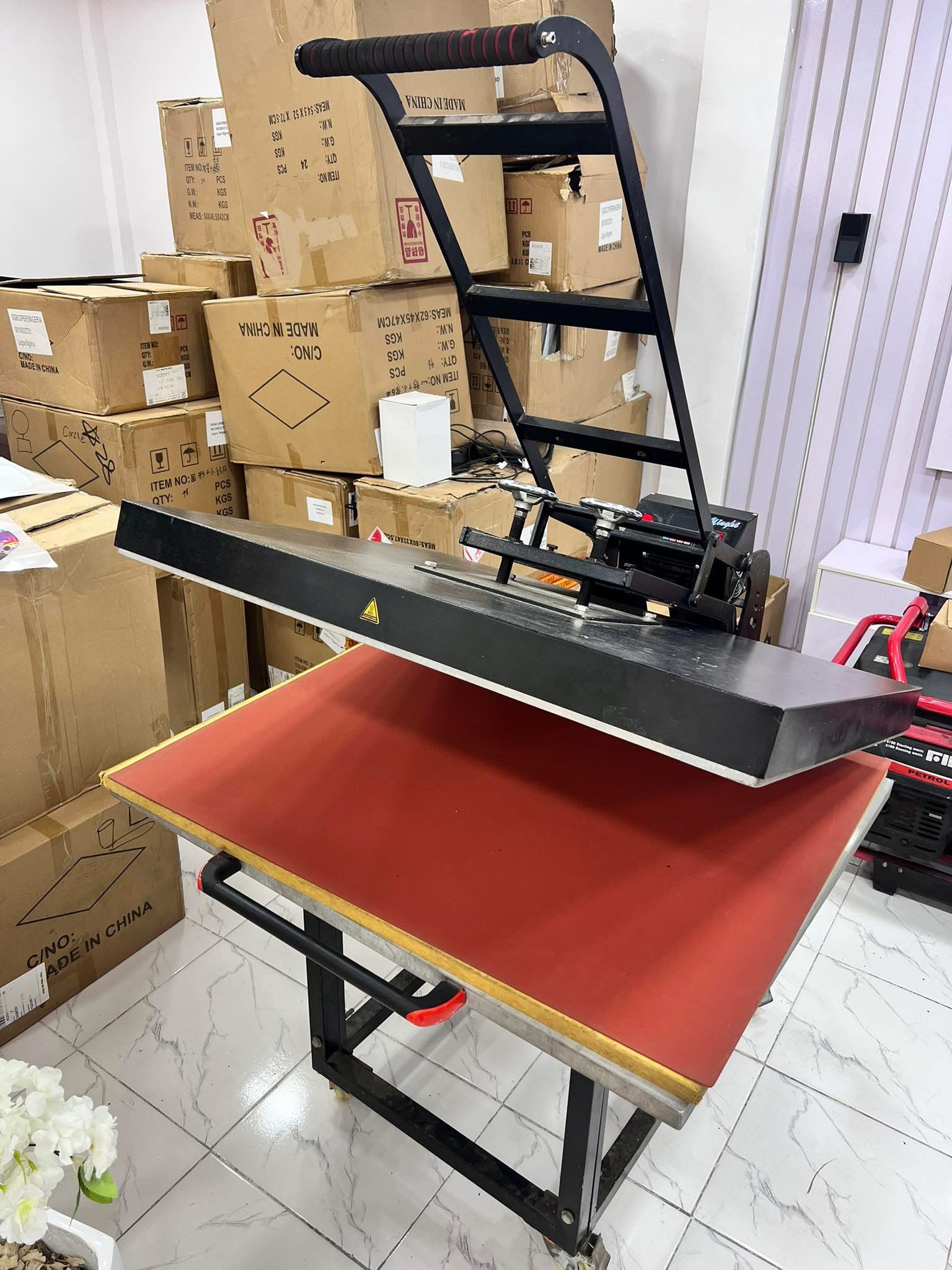 Yinghe 80cm by 100cm Flat bed Heat Press Machine