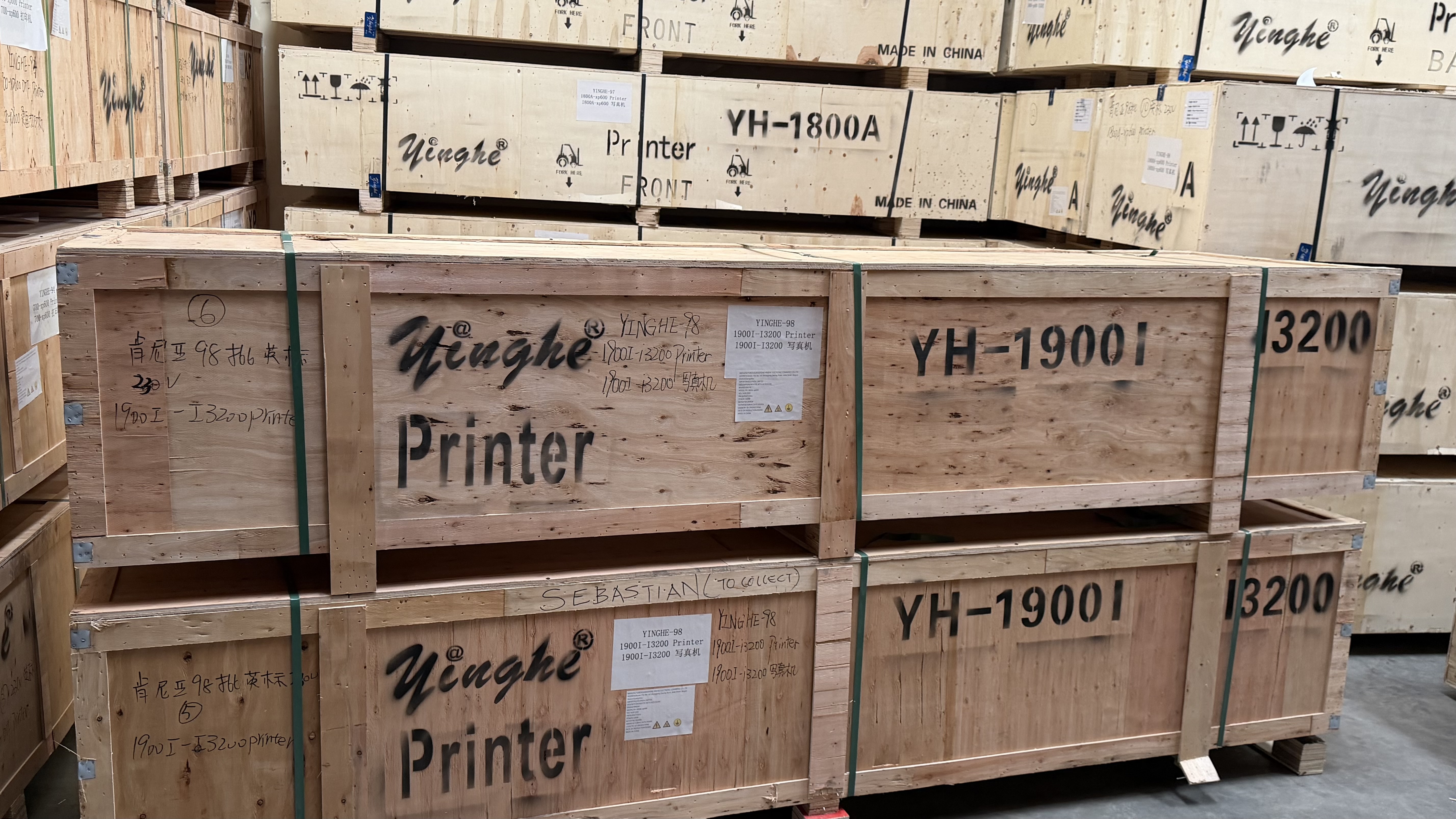 Yinghe single Epson i3200 head eco-solvent large format printer